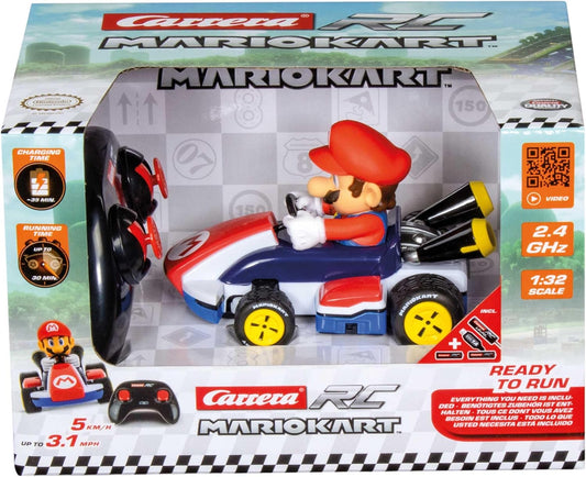 Carrera RC I 2,4GHz Mario Kart Race Kart 1:32 I Mario RC-Fahrzeug I Offiziell lizenziert