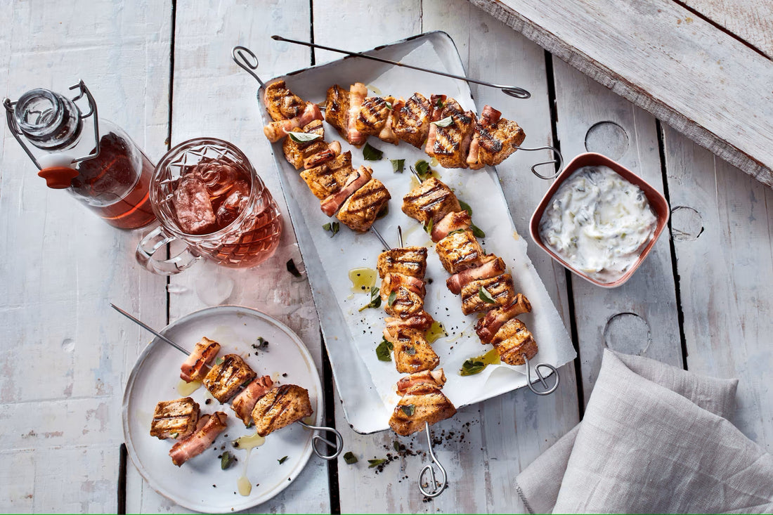 Rezept des Tages - Gyrosspieße mit Tzatziki