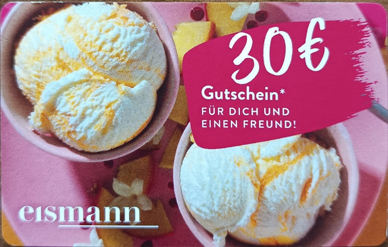30 € Gutschein für eismann - Tiefgekühlte Lebensmittel bestellen