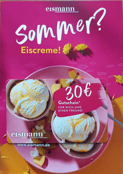 30 € Gutschein für eismann - Tiefgekühlte Lebensmittel bestellen