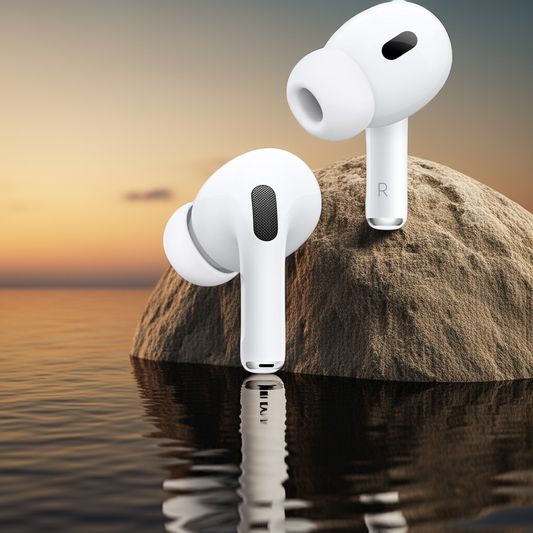 Apple AirPods Pro 2 Kabellose In‑Ear Kopfhörer, Bluetooth Kopfhörer, Aktive Geräuschunterdrückung, Hörhilfefunktion, Transparenzmodus, Personalisiertes 3D Audio, Hi-Fi Sound, H2 Chip, Laden über USB-C